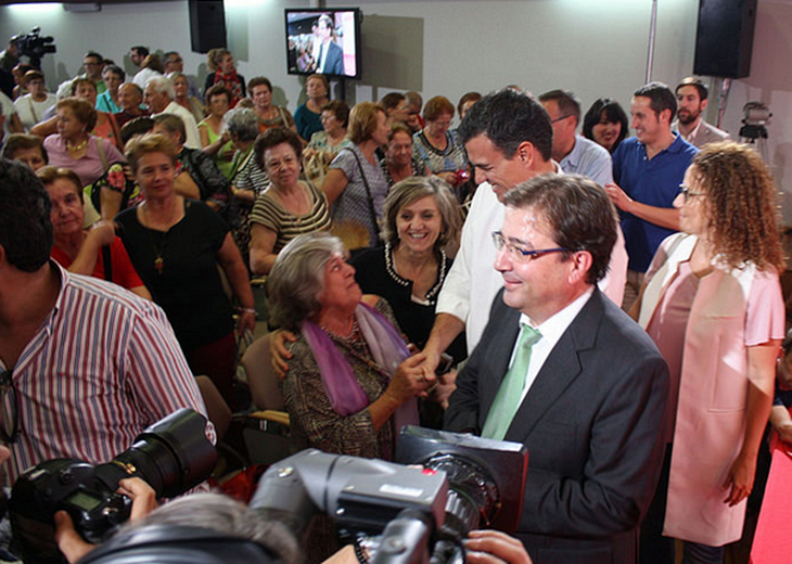 Pedro Sánchez visita Extremadura