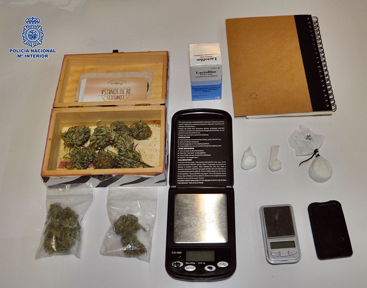 Detenido un joven por traficar con drogas en Don Benito
