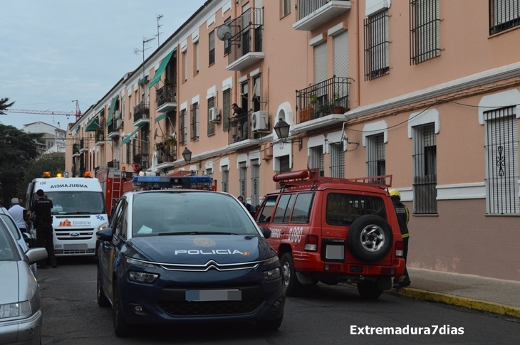 Deflagración en una vivienda de Badajoz