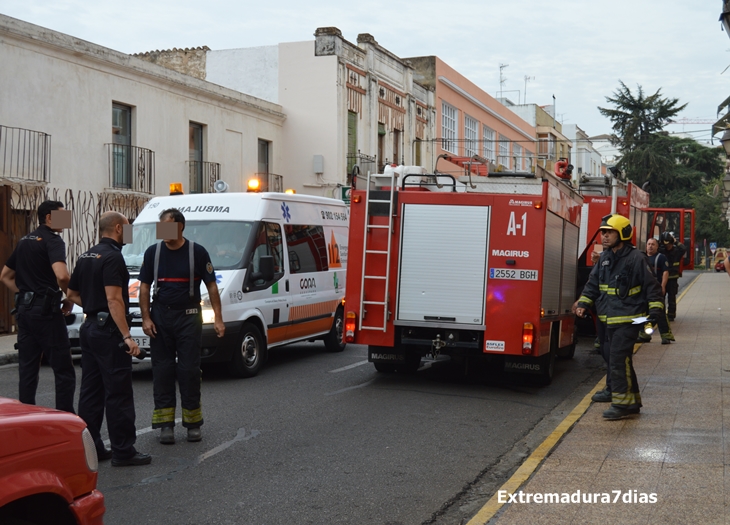 Deflagración en una vivienda de Badajoz