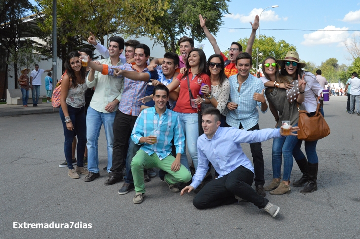 Ambiente en la Feria de Zafra