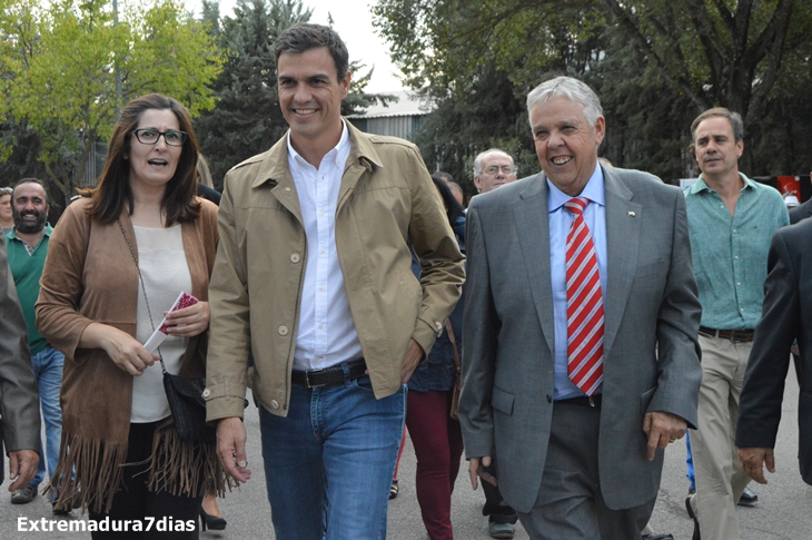Pedro Sánchez visita Extremadura
