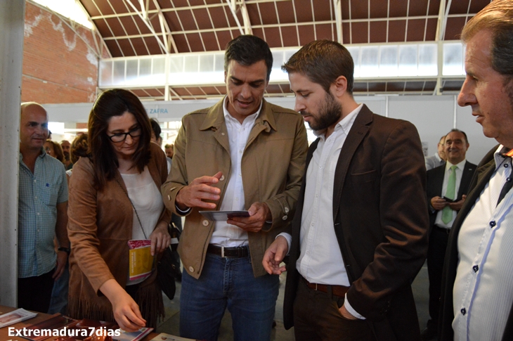 Pedro Sánchez visita Extremadura