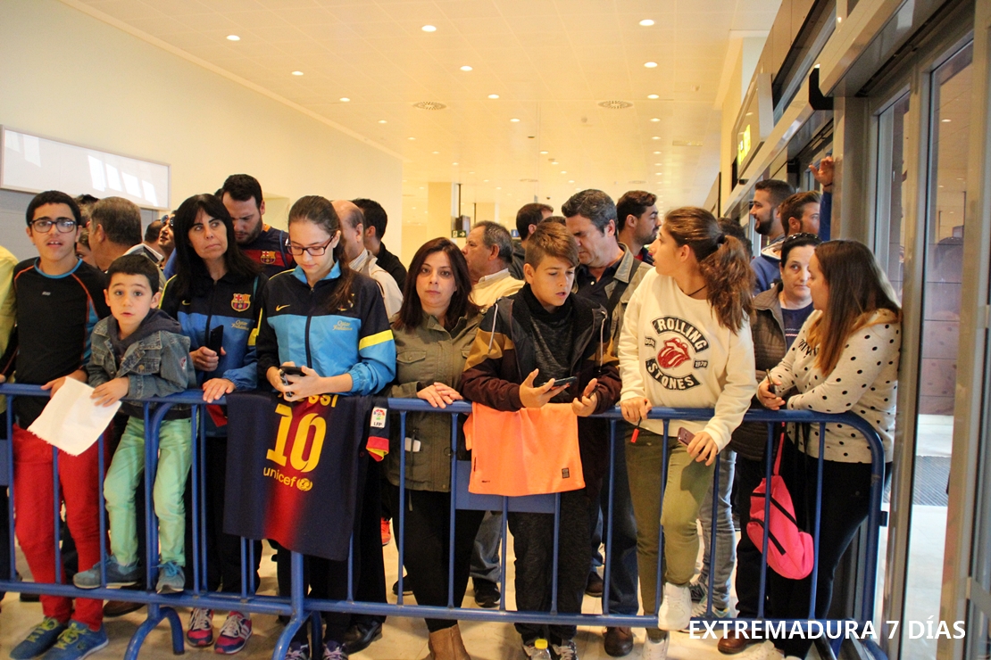 El FC Barcelona aterriza en Extremadura