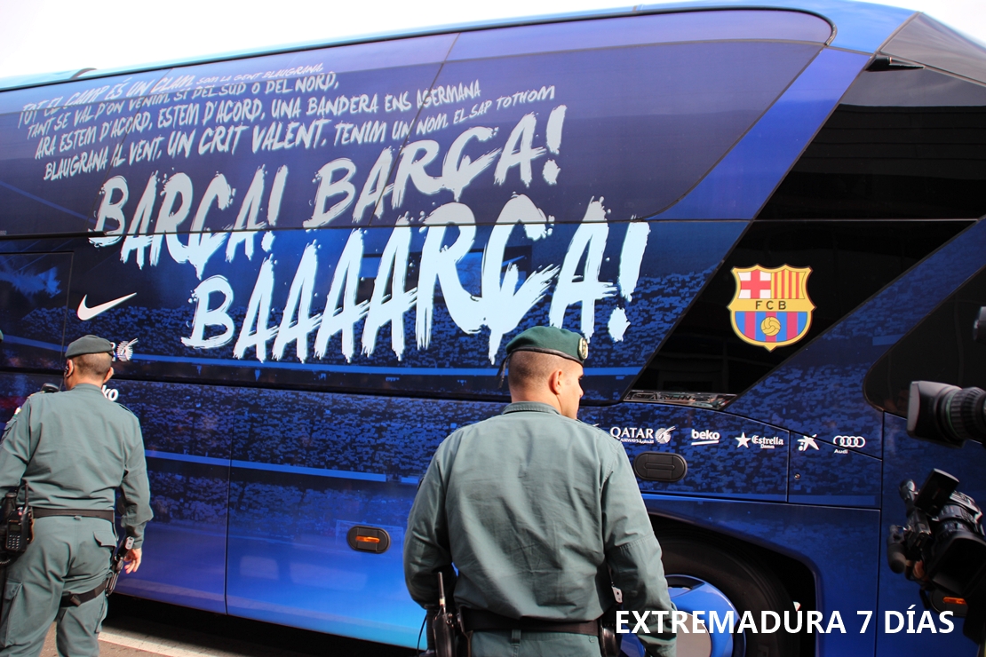 El FC Barcelona aterriza en Extremadura