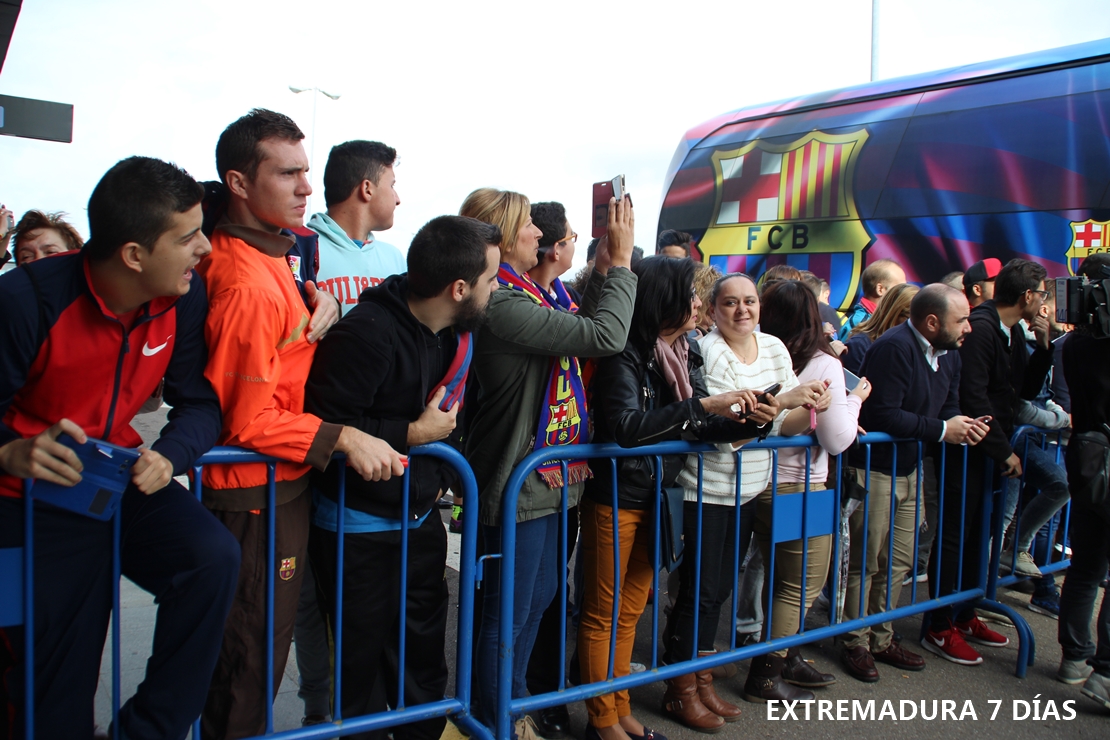 El FC Barcelona aterriza en Extremadura