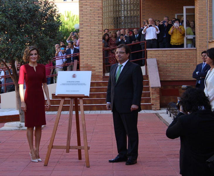 Imágenes que deja la visita de la Reina Doña Letizia a Cáceres