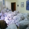Campamento Dignidad reparte casi 15 toneladas de alimentos entre los más necesitados