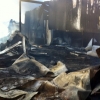 Arde una nave cerca de Talavera la Real