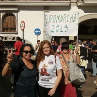 Varios diputados de Podemos participan en las Euromarchas