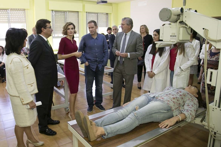 La Reina Letizia inaugura el curso de FP en Cáceres