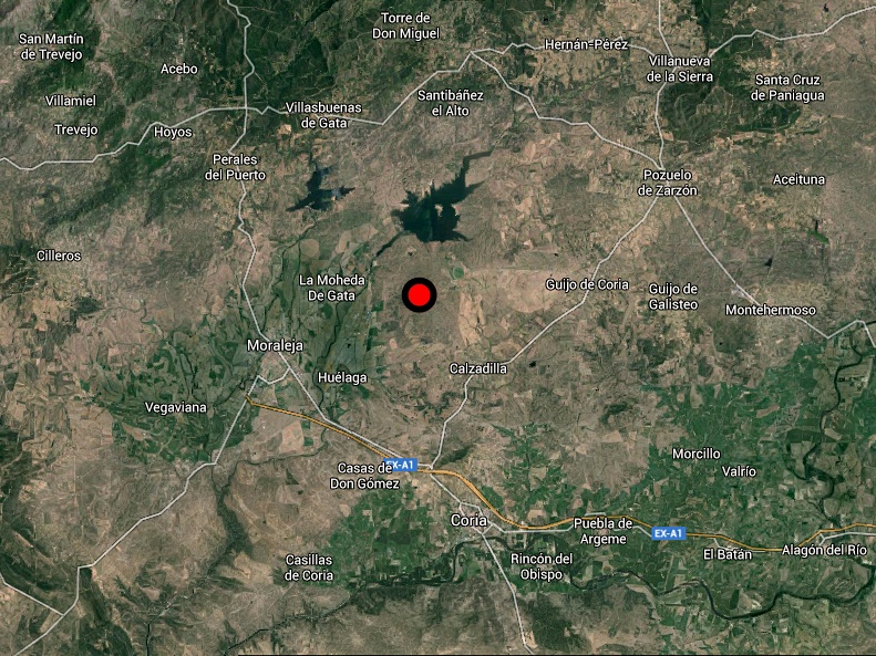 La Sierra de Gata sufre un terremoto de 2,6 en la escala de Ritcher