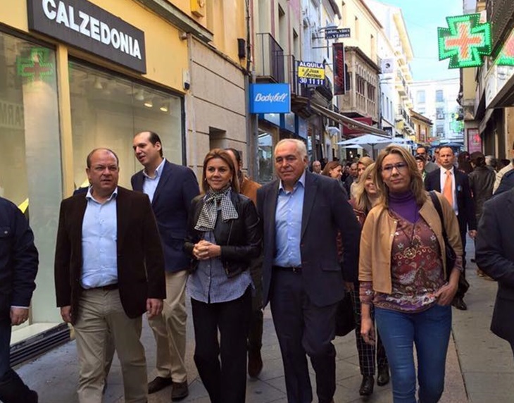 Cospedal asegura que el crecimiento económico “está llegando a todas las familias españolas”
