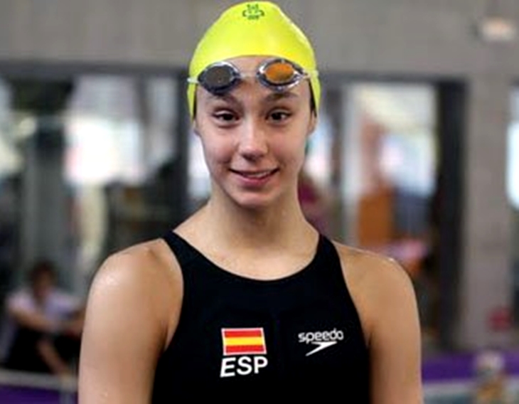 Segundo oro para Fátima Gallardo en el Campeonato de España de Natación