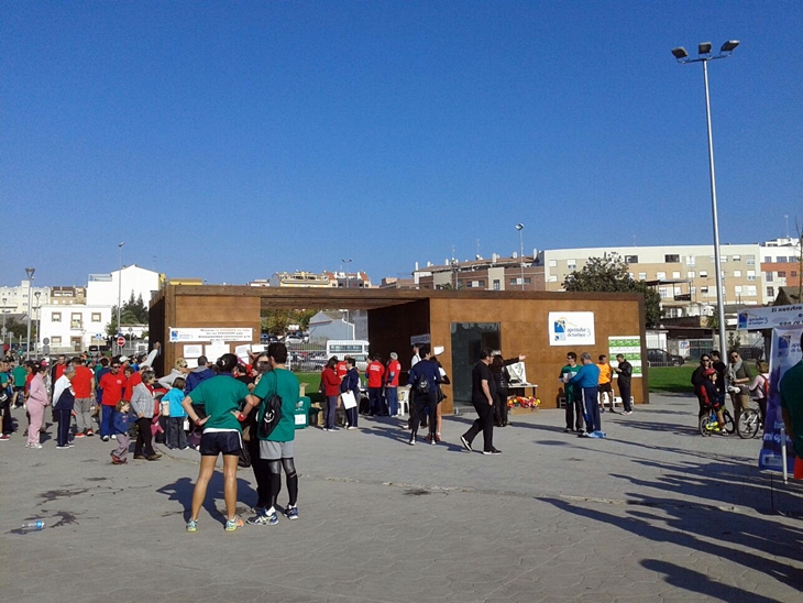 Los nuevos jardines del Guadiana acogen la I Carrera Aprosuba-3