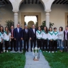 El presidente recibe a las campeonas nacionales de fútbol playa