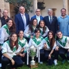 El presidente recibe a las campeonas nacionales de fútbol playa