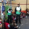 El Cáceres Patrimonio se da un baño de masas en el Sagrado Corazón