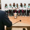 El presidente recibe a las campeonas nacionales de fútbol playa