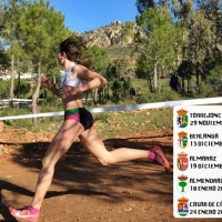 Brahim Rabhi y Conchi Hidalgo, primeros líderes de la Liga extremeña de Campo a Través