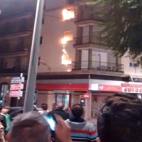 Se incendia un piso entero en Villanueva de la Serena