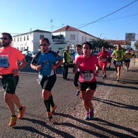 Francisco Fernández y Fátima De La Llave, ganadores de la Media Maratón de Trujillo
