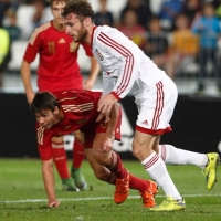 El extremeño Oliver Torres, faro de España sub-21 ante Georgia