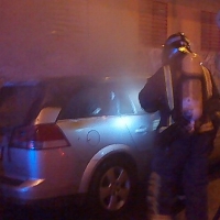 Arde un vehículo estacionado en Las Moreras (Badajoz)
