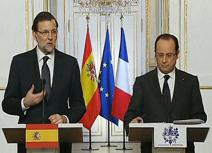 Rajoy pospone ayudar a Francia hasta que pasen las elecciones