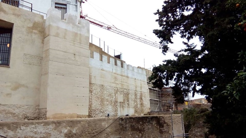 Así van las obras en la Alcazaba de Badajoz