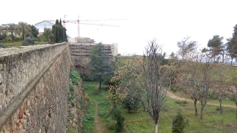 Así van las obras en la Alcazaba de Badajoz