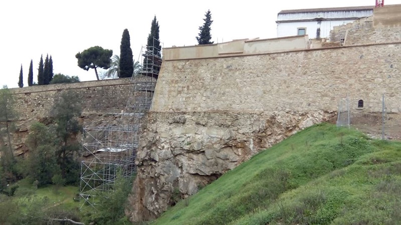 Así van las obras en la Alcazaba de Badajoz