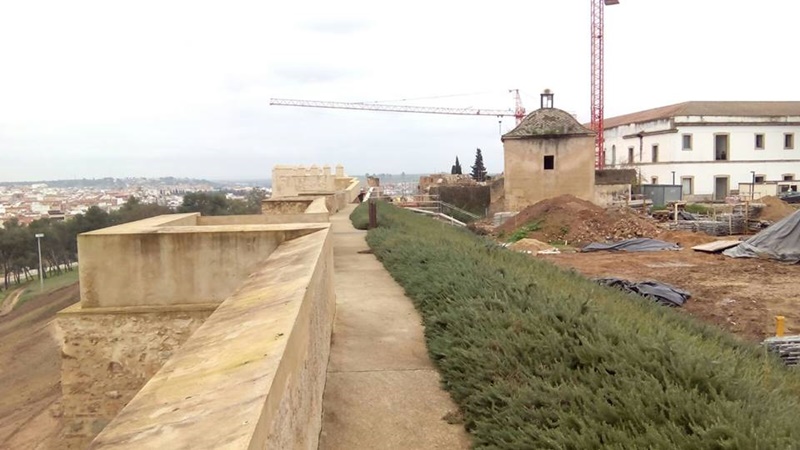 Así van las obras en la Alcazaba de Badajoz