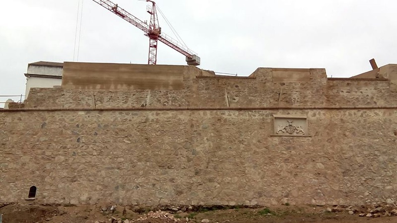 Así van las obras en la Alcazaba de Badajoz