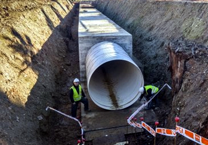 Adjudicadas por 1,7 millones las obras del colector de la carretera de Olivenza