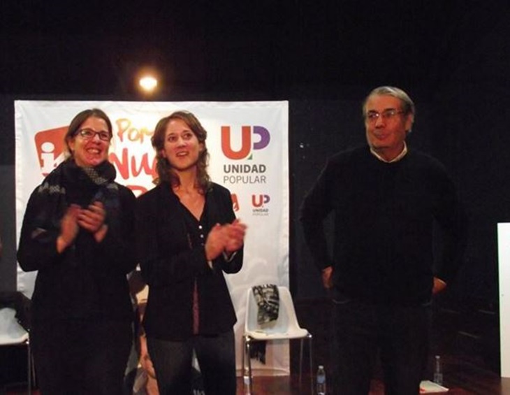 IU-UP se define como “única candidatura netamente de izquierdas”