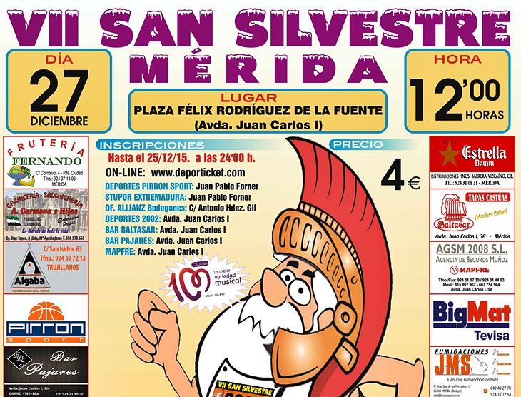 Últimos dorsales para la San Silvestre de Mérida