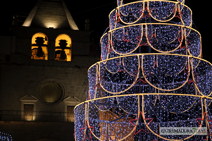 El alumbrado navideño de Elvas, una visita obligatoria