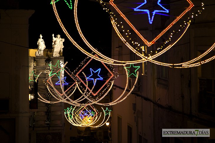 El alumbrado navideño de Elvas, una visita obligatoria