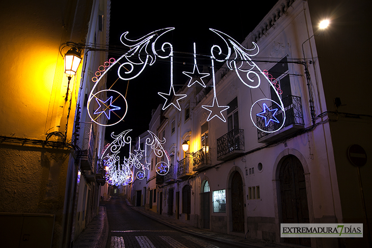 El alumbrado navideño de Elvas, una visita obligatoria