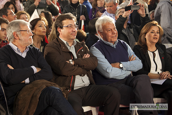 Imágenes de Pedro Sánchez en Badajoz