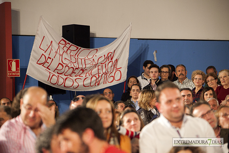 Imágenes de Pedro Sánchez en Badajoz