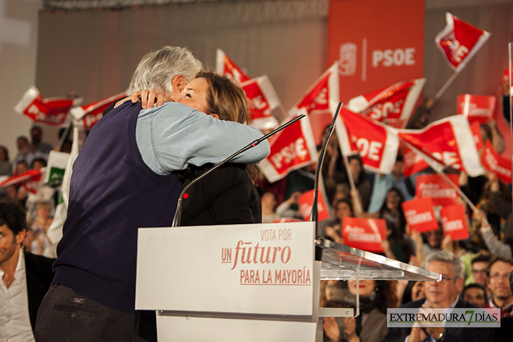 Imágenes de Pedro Sánchez en Badajoz