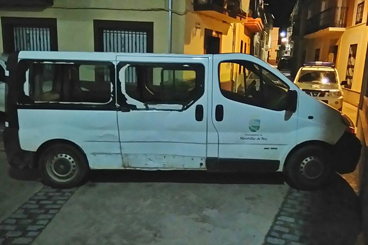 Persecución peligrosa tras robar en la nave de un ayuntamiento