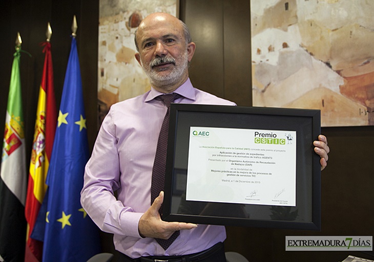El OAR de la Diputación de Badajoz, premiado a nivel nacional