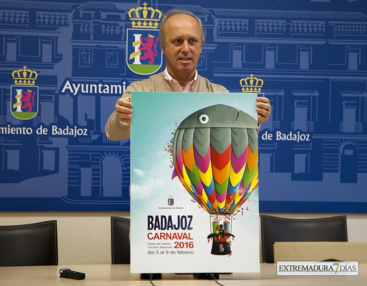 Presentado el cartel anunciador del Carnaval de Badajoz 2016