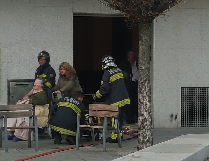 Los Bomberos de Badajoz actúan en los incendios de varias cocinas