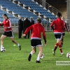 La selección española femenina se entrena en el Nuevo Vivero