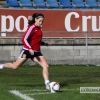 La selección española femenina se entrena en el Nuevo Vivero