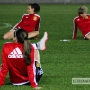 La selección española femenina se entrena en el Nuevo Vivero